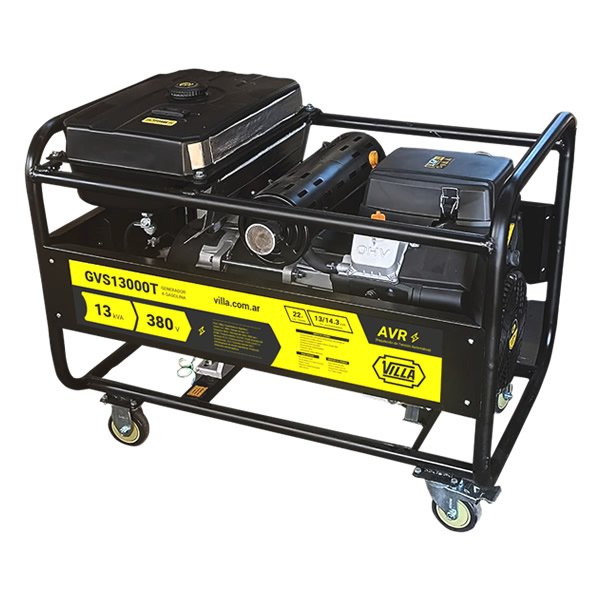 GRUPO ELECTRÓGENO VILLA® 13 kVA – 220 V-380 V / 50 Hz TRIFASICO GVS13000T