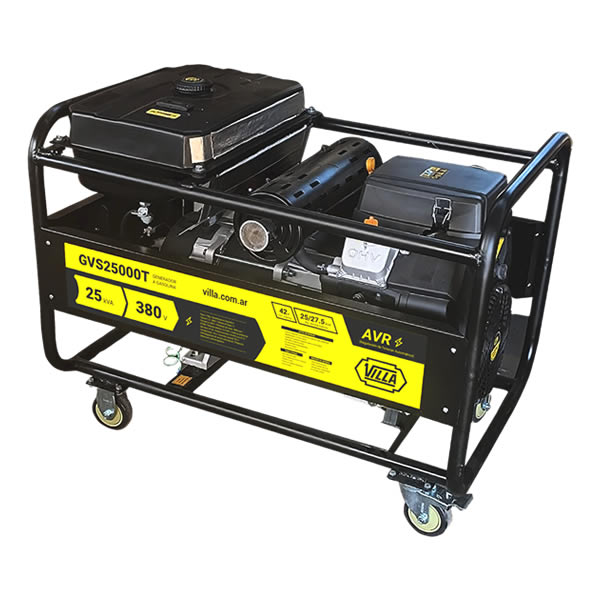GRUPO ELECTRÓGENO VILLA® 25 kVA – 220 V-380 V / 50 Hz TRIFASICO GVS25000T