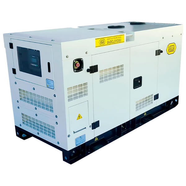 GRUPO ELECTRÓGENO VILLA® DIESEL 23 KVA, Cabinado, Insonorizado GVDCLSY23S3