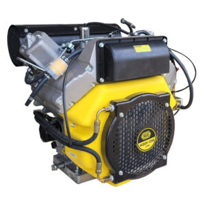 Motor Villa® DIESEL BICILINDRICO 27 HP 3000 RPM AE IMP. VCD2V-1250